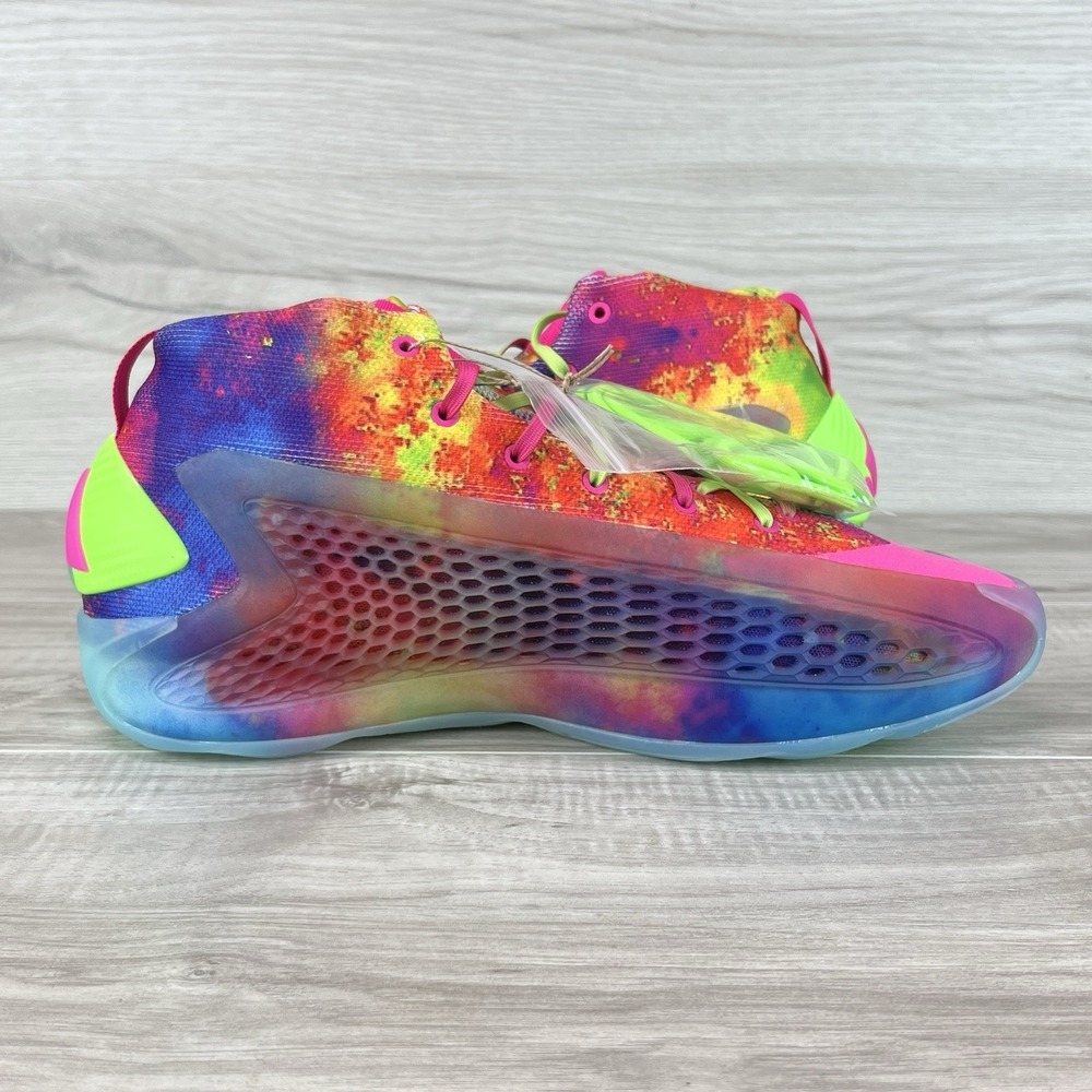 Adidas SM A.E. 1 Anthony Edwards (Rare) Tie Dye Men's Size 12 IH0829 Unreleased - Picture 6 of 10